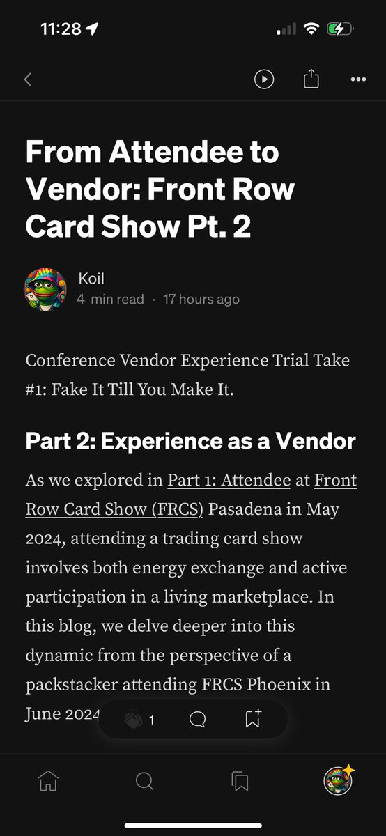 koilbreaksbtc's tweet photo. My @frontrowcardsho Blog Part 2 is out now!
Learn about selling @btc_cards at a traditional trading card show from a #packstacker perspective 🔥
Read here ⬇️
https://t.co/YhofK0Awzg https://t.co/HIZec7aasJ