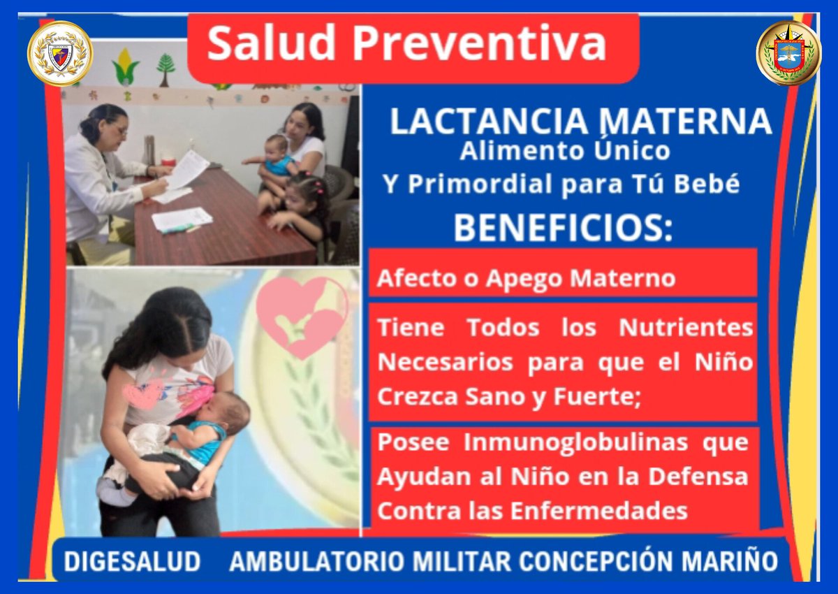 ambumilCM's tweet photo. #11deJulio
#redsanidadmilitar
#LaPrevencionelMejorAliadodelaSalud Ambulatorio Militar Concepcion Mariño
#ambumilcm https://t.co/K7Elq3SJ6H
