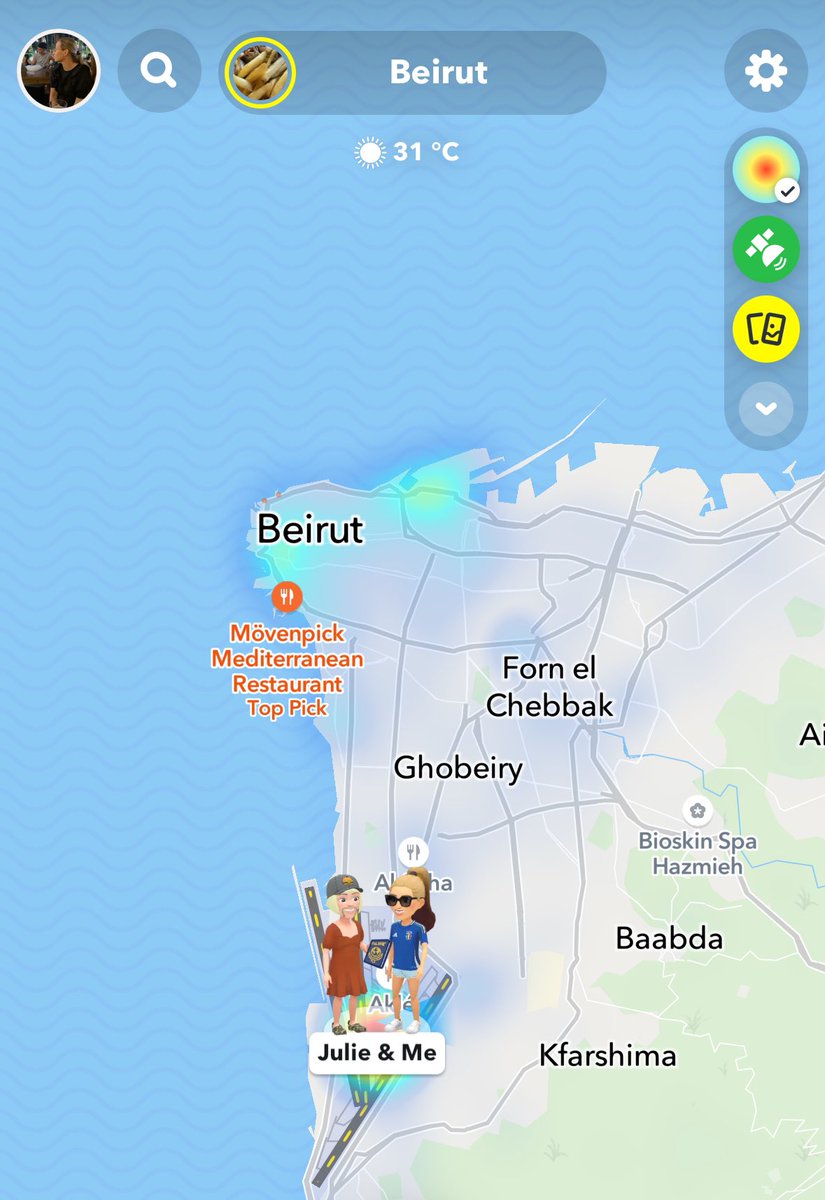 BraastadStian's tweet image. In Cyprus, but snap says Beirut ! #Cyprus  #IDF #gpsspoofing