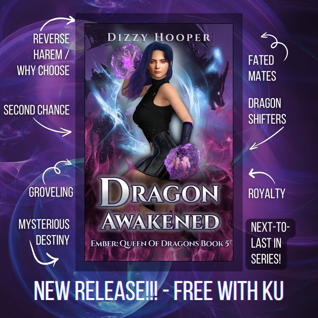 dizzy_hooper's tweet photo. It's HERE!!!! Dragon Awakened (Ember: Queen Of Dragons, book 5) is now live! 

Get ready for groveling, magical ascendance, and a whole lot of spice! Available in ebook/paperback, and FREE to read with a subscription to Kindle Unlimited.
https://t.co/aubjncLydW https://t.co/tDN99K8Mow