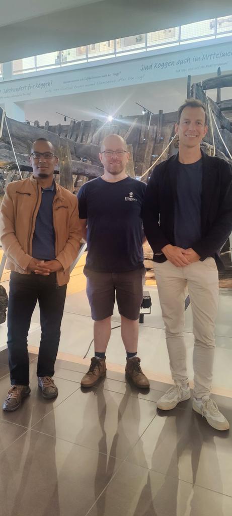I was honoured yesterday to get a tour with the amazing staff of the Deutsches Schifffahrtsmuseum
in Bremerhaven, Germany yesterday and to give a talk on my digital maritime archaeology work <a href="/deutschesmuseum/">Deutsches Museum</a> <a href="/flindersmap/">Maritime Archaeology</a>