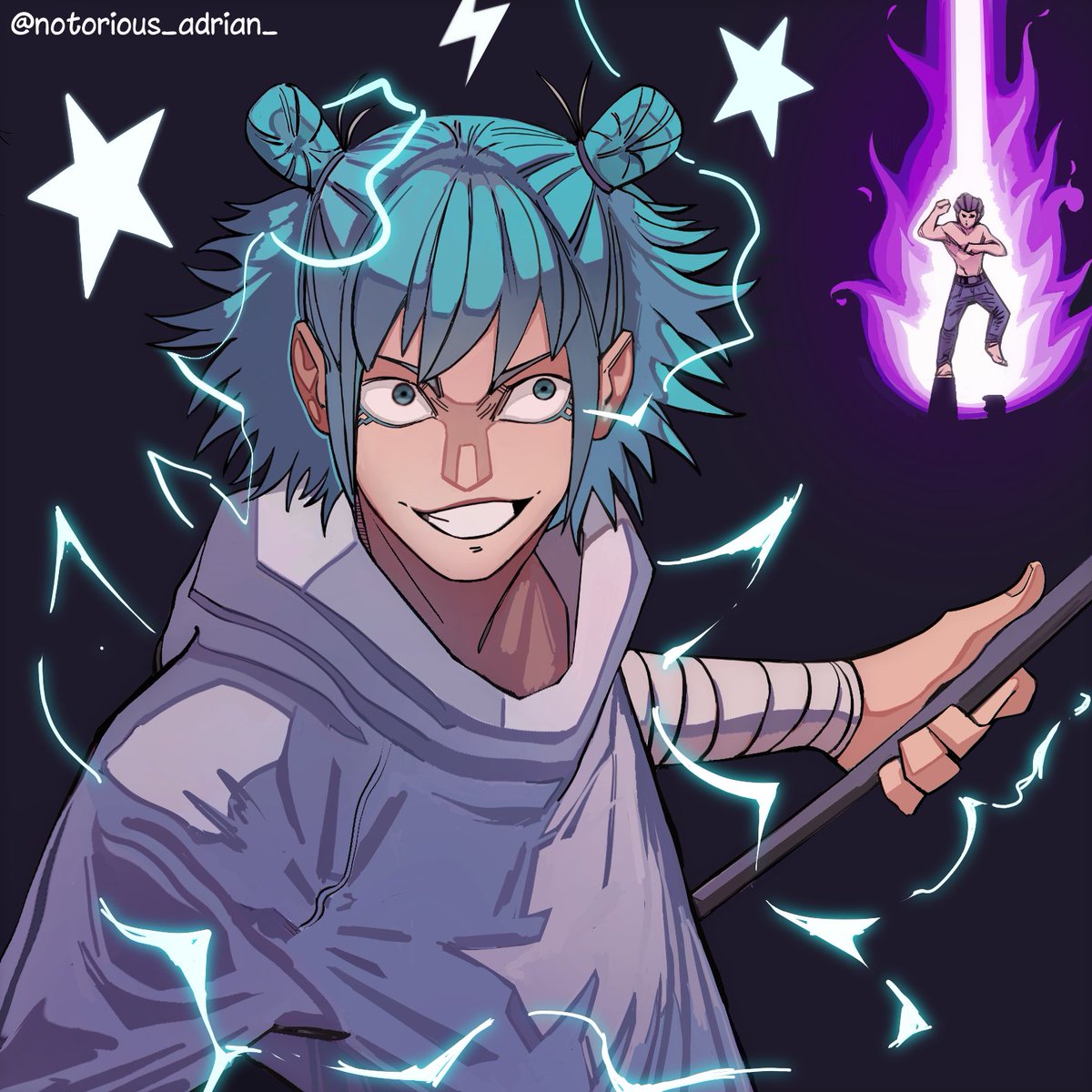 NotoriusAdrian's tweet image. Hajime kashimo, el mas capo #jjk  #kashimo #fanart #anime #arte #呪術廻戦📷 #JujutsuKaisen📷  #鹿紫雲一 #hajimekashimo #kashimo #jujutsukaisenfanart #jjkfanart #fanart #mangacoloring