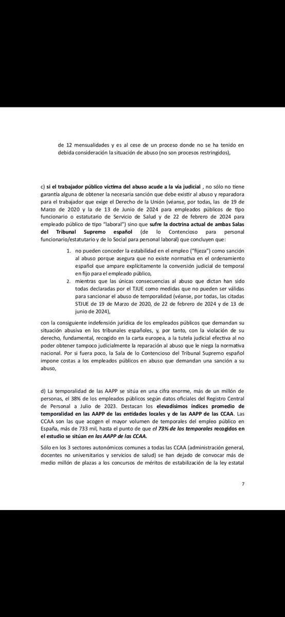 Coordinadora Estatal de Personal Público Temporal tweet media