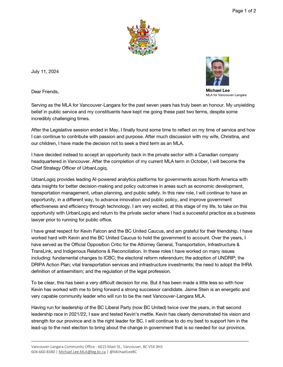 Michael Lee tweet media