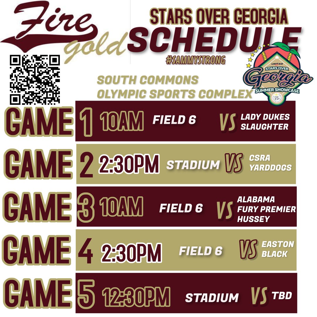 FS Fire Gold Softball tweet media