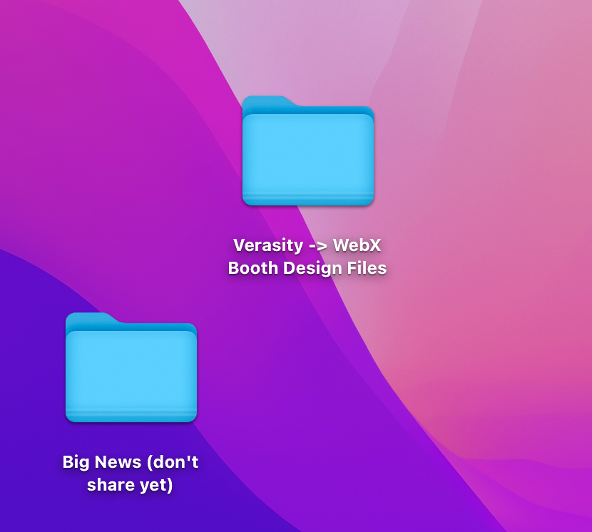 verasitytech's tweet photo. Booth design finalized ✅ 🤫

Unveiling at @WebX_Asia. Are you coming, anon? https://t.co/QFxEhDg1wf