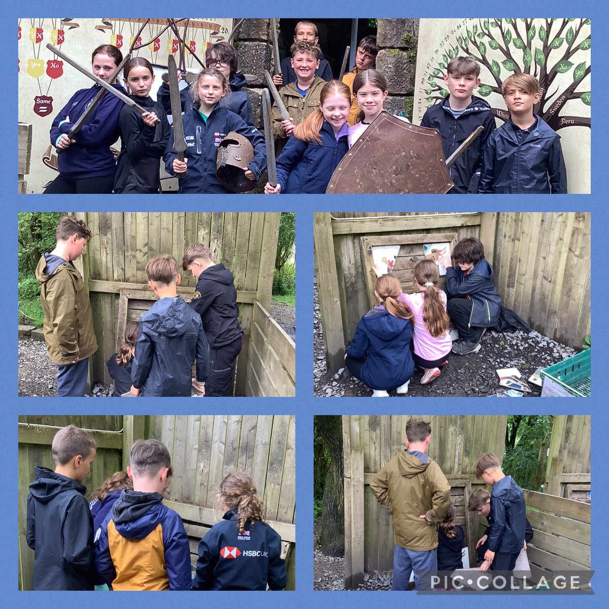 MrMacklin3's tweet photo. A great afternoon for Ridge group with problem solving during Quest, precision skills in their archery session and finally facing the dreaded piranha pool, keep going Ridge group you’re doing a great job #teamwork https://t.co/VkUtWmtIf8