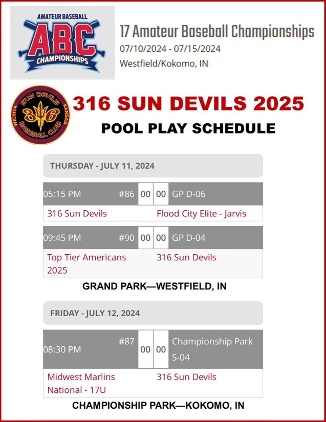 KaleBrodhagen19's tweet photo. The sun devils are in Indianapolis facing great competition this week. Come check us out! @316sundevil @coachbriangreen @micah_grover1 @CamienScott @PBR_Uncommitted https://t.co/wmjDAA9Gt2