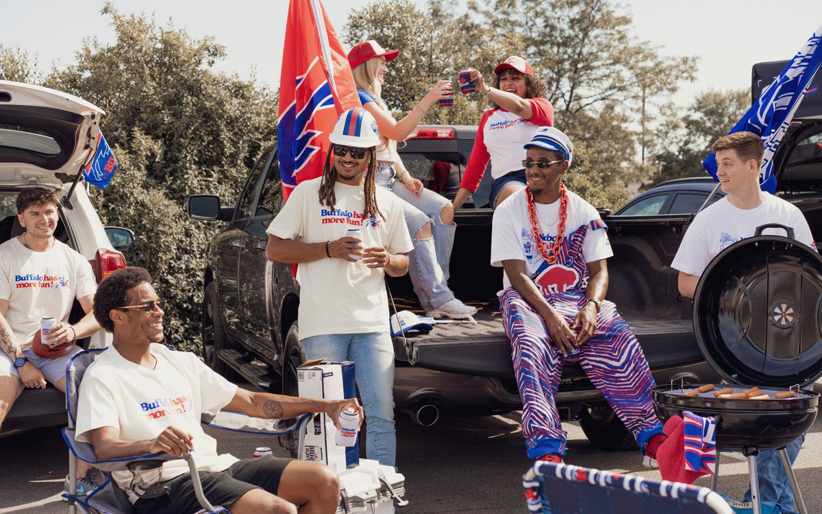thebflostore's tweet photo. It's a fact: Nobody Tailgates Like Us! 🚨 Introducing our new BFLO Tailgating Collection, featuring collaborative items with @LabattUSA! 🍻

🏈 This BFLO exclusive will drop at all locations and be available for pre-order online 7/16. Grab your while supplies last this 716 Day!🎉 https://t.co/zOXaWZsweO