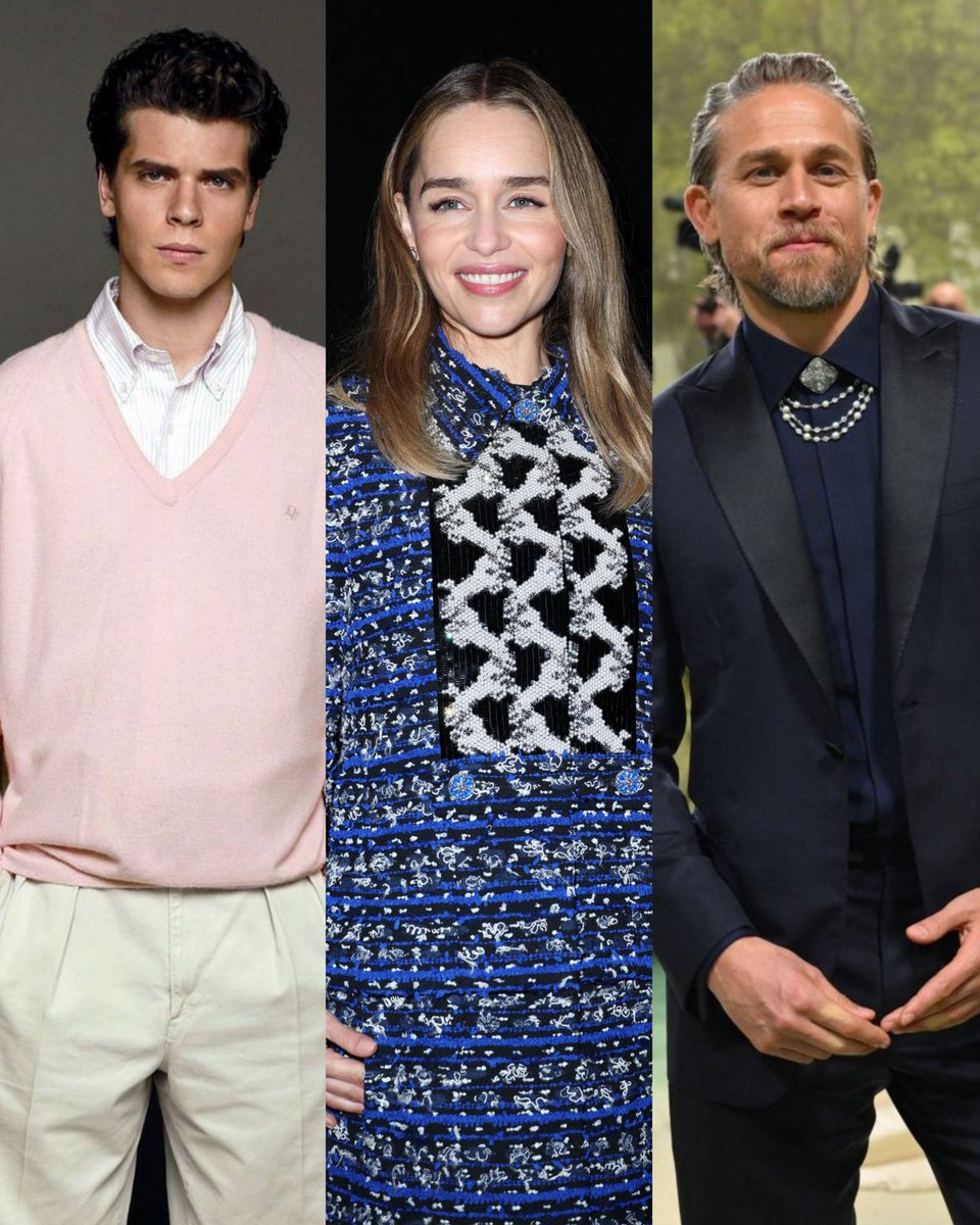emgot88's tweet photo. Part of the next cast of the Amazon #Criminal series. I will continue to update. #EmiliaClarke  #CharlieHunnam #GusHalper https://t.co/vv8Ri8nDuV
