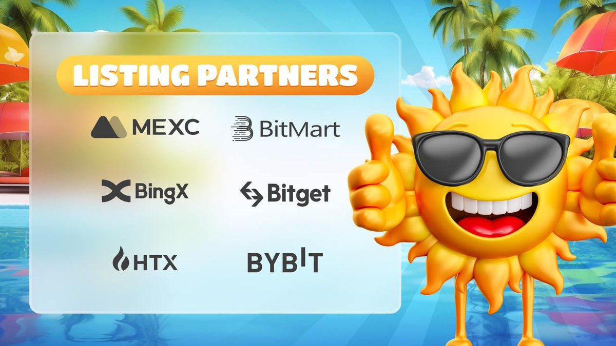 SolanaTokenMeme's tweet photo. Big collaborations in the pipeline for $SUMMER. Keep an eye out for exciting announcements soon! ππ‘
#SummerToken #Crypto #Solana
π Ca: AHjmAXt251UsyXGzjVqPC4FJRxrJaoFShiWjPh1kj7iY
π DexScreener: https://t.co/CCgVBxIT5Y https://t.co/sZuw0UmheG