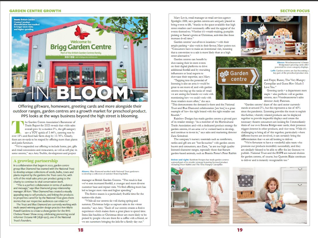 Progressive Preschool focusses on Garden Centre growth in preschool retail products 
link: bit.ly/3Lj3zOL
#gardencentre #toys #gifts #home  #preschool