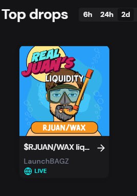 $RJUAN tomorw!  FairLaunch and IDO happening all at once as they build the project from scratch live on @neftyshow w wax.launchbagz.com!

Ps.  #RTs on this = our Airdrop share!  Comment wax addy for chance to win a Shipple Pack!
Follow @neftyshow @launchbagz
More below 👇