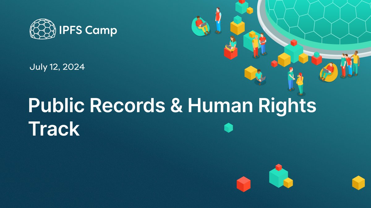 IPFS's tweet photo. 3/ π€ How can web3 support human rights?
Learn more from @joelthorst, @Lindsayjowalk, @BegoSeseLucio & Natalie Wang @numbersprotocol on the importance of web3 in elections, conflict zones & more.
π Happening in the 'Public Records & Human Rights' tomorrow @ #IPFSCamp. https://t.co/EgEqIjDUKi