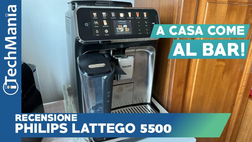 ITechManiaIT's tweet photo. Philips LatteGo 5500, la Macchina da Caffè automatica come quella del Bar | Recensione https://t.co/uiyfuW7hNe https://t.co/osuKAAlEpD