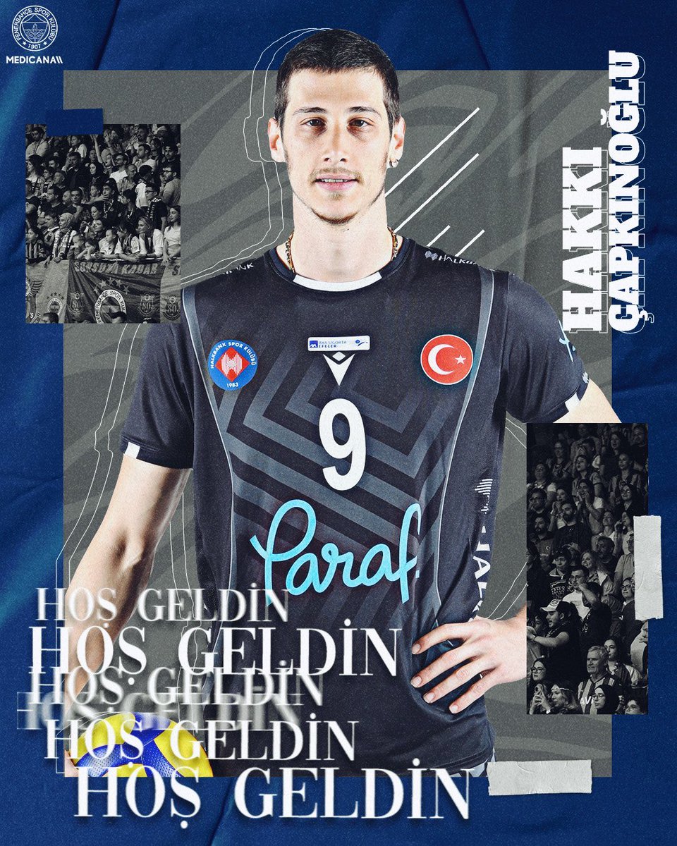 ✍️ Orta oyuncu Hakkı Çapkınoğlu, Fenerbahçe Medicana’da!