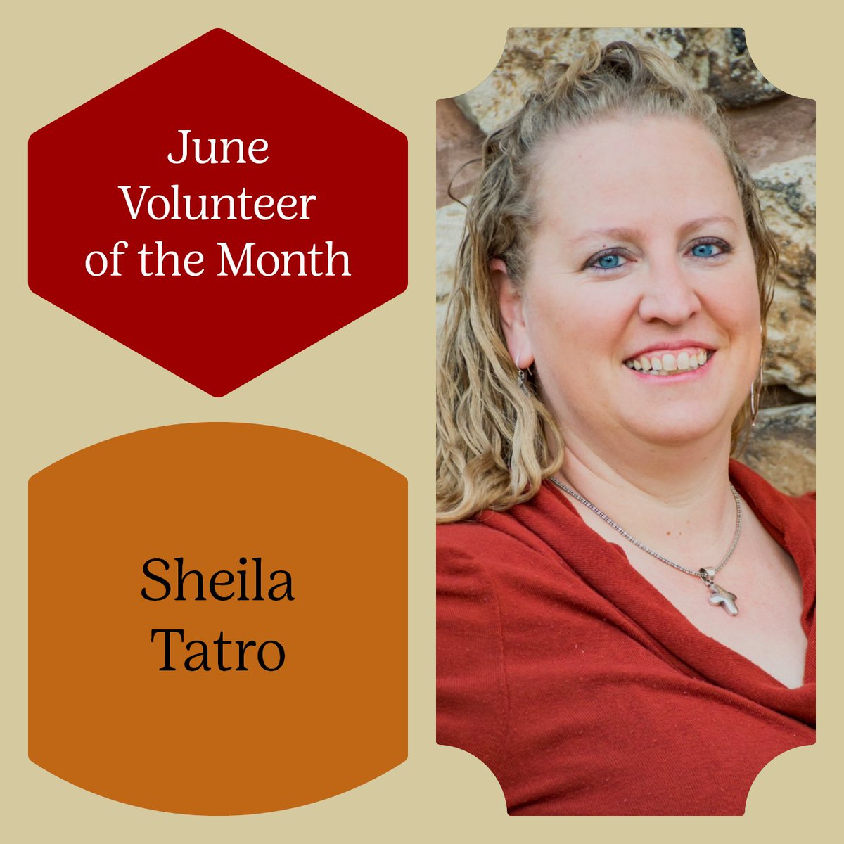 KSGirlScouts's tweet photo. Congratulations to our June Volunteer of the Month, Sheila Tatro! She is a Troop Leader and Communication Coordinator in Service Unit 77. π
#GSKH #KSGirlScouts #KansasGirlScouts #GirlScouts #GirlScoutVolunteer #gsVolunteer #BecauseofGirlScouts #gsTroopLeader #TroopLeader https://t.co/tg6HKJtJ3s