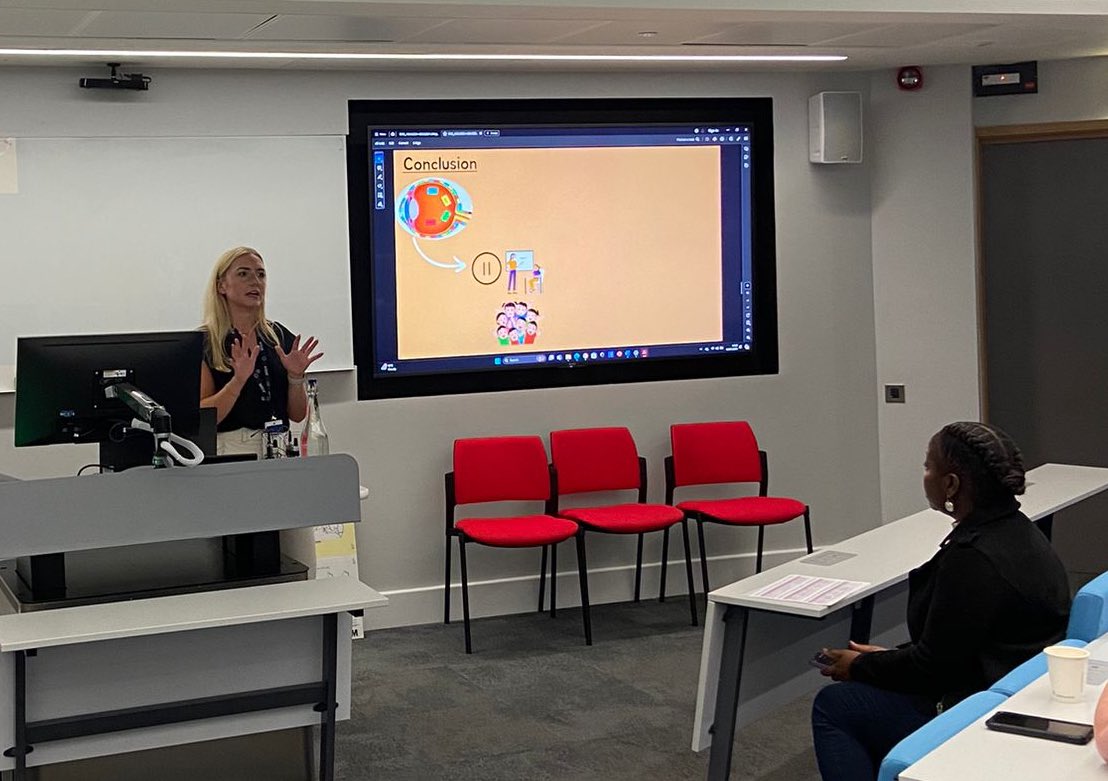 And Hannah spoke about her innovative ophthalmology teaching she’s been running with Y3 students 👀