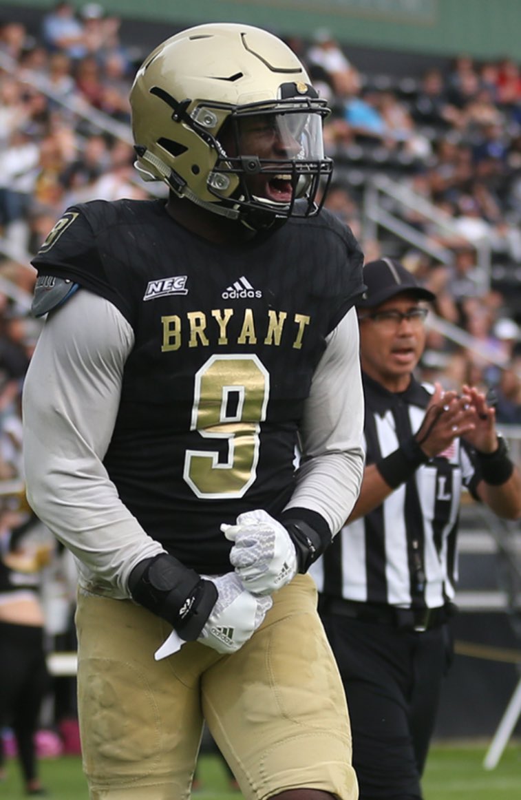 Very thankful to received an offer from Bryant university 🖤<a href="/CoachCiocci/">Steven Ciocci</a> <a href="/BryantUFootball/">Bryant Football</a> <a href="/CMerrittMT/">Chris Merritt</a> <a href="/PlantCityFB/">Plant City Football</a> <a href="/Coachwbbaker/">Will Blankenbaker</a> <a href="/polk_way/">PolkWay</a> <a href="/H2_Recruiting/">Hasani (H2) | Football Recruiting</a> <a href="/BigCountyPreps1/">BCP SPORTS</a> <a href="/_housecall/">Terrence Hicks</a>