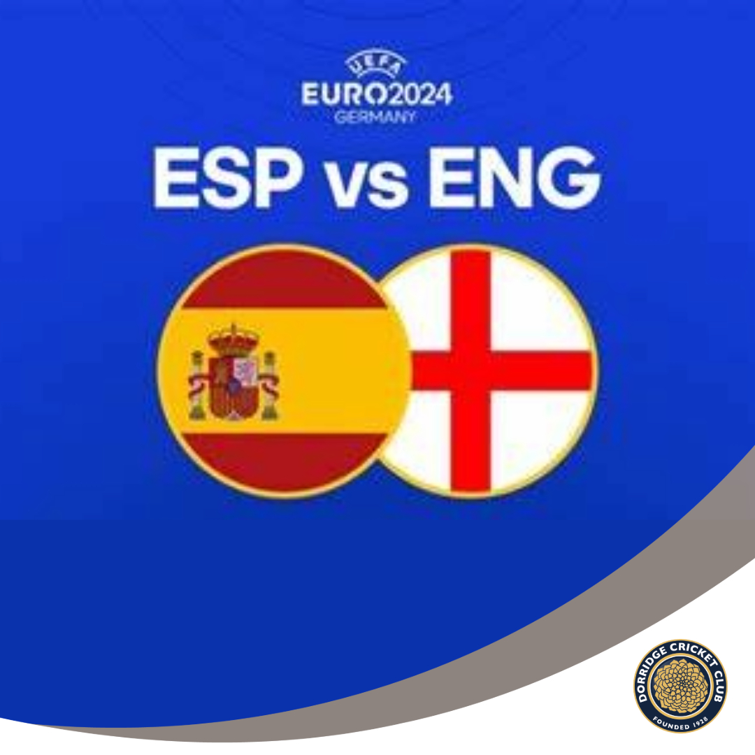 We will be showing the Final at the club on Sunday evening, but this will be a members-only event and we ask that a parent member accompany all U16’s.

Capacity limited to accommodate people safely
Arrive early 
Access cannot be guaranteed