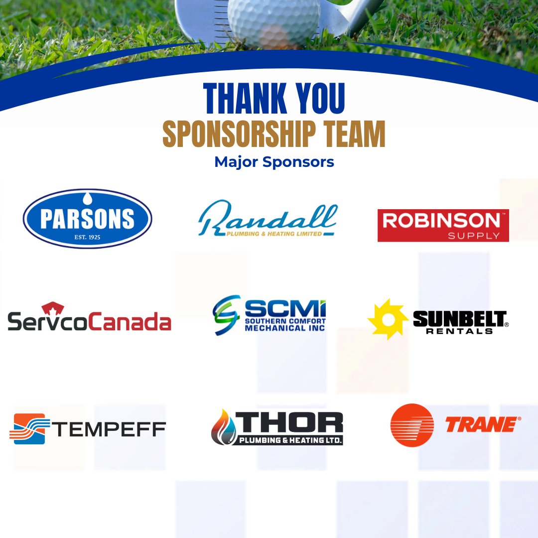 mcamanitoba's tweet image. Thank you sponsors! Your support is the key to making the MCAM Golf Tournament on August 8th a hole-in-one success. 🏌️

#MCAM #MCAMMember #GolfTournament