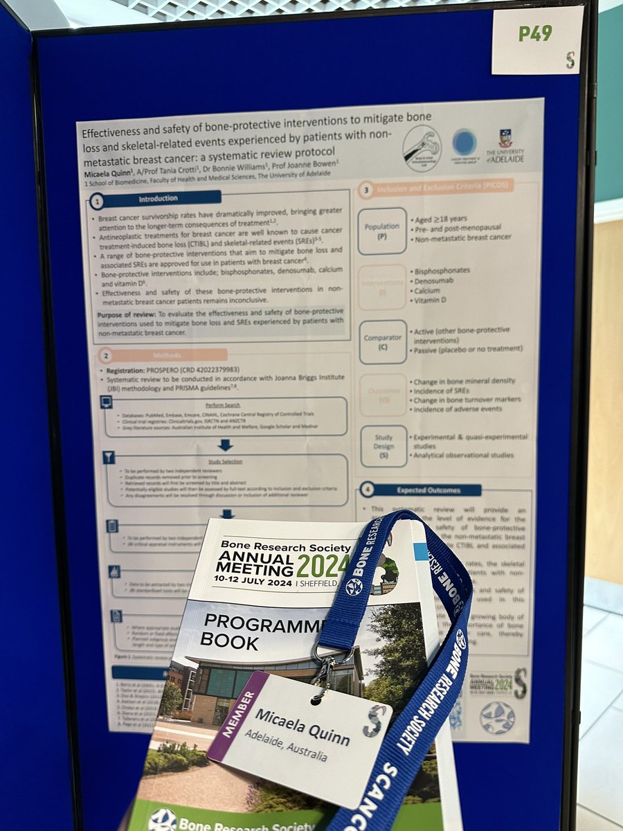 It has been an engaging couple of days at the Bone Research Society Annual Meeting hearing about all things bone research 🦴🔬

📍 University of Sheffield, England 

<a href="/BoneResearchSoc/">BRS</a> <a href="/sheffielduni/">The University of Sheffield</a> #BRS2024 #BoneBiology #BoneCancerResearch