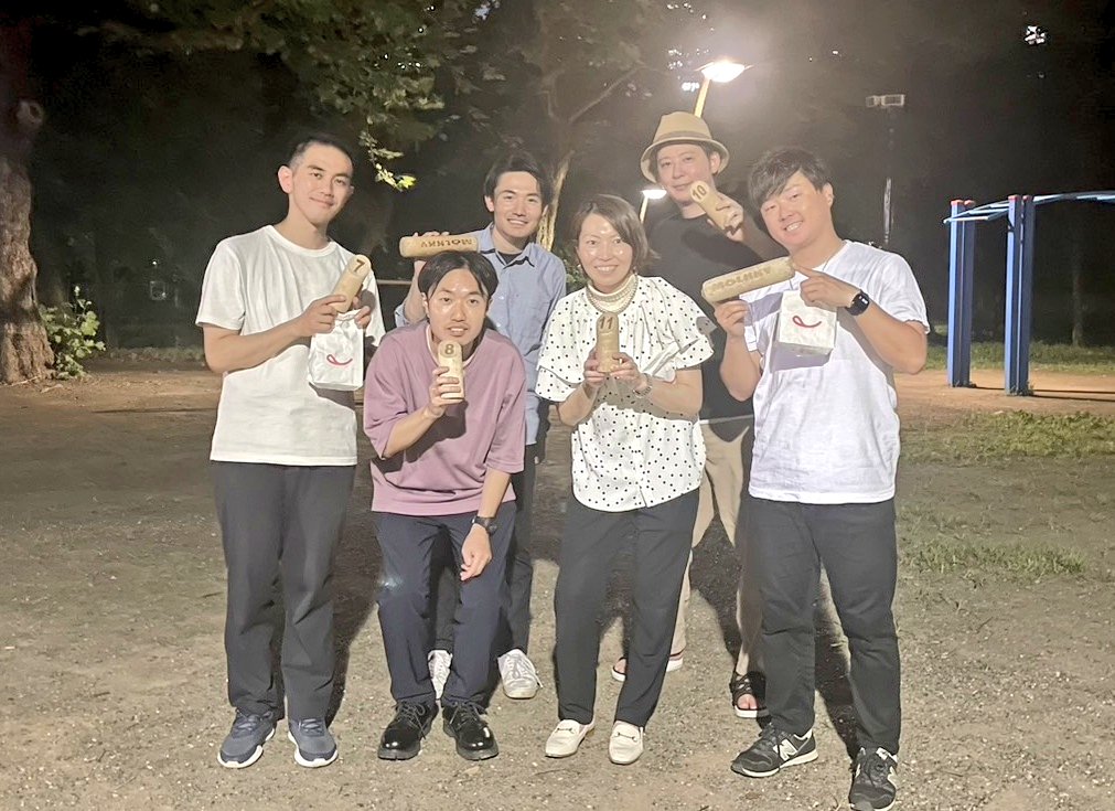 spoppy_SH's tweet photo. 【開催報告】
7/8(月)に記念すべき第1回！
#気晴らしナイトモルック を開催しました🙌✨

「憂鬱な月曜日を気晴らしの月曜日へ」というキャッチコピーではじめました😎

11月11日を #モルックの日 にしよう！
ということで、月曜から #モルック していますので、興味ある方はご連絡ください🙋

#Spoppy https://t.co/gH8B7fUFwh