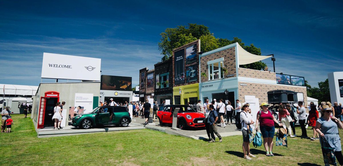 jjcook9628's tweet image. Goodwood Festival of Speed 2019, the MINI stand had a bar. Entry requirements were simple; show them the key to your own MINI. Access was denied to my dad when he presented the key to his old Leyland Mini, not a modern one. Still makes me laugh to this day. #FOS2024