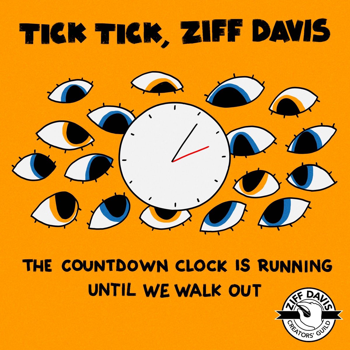 nyguild's tweet photo. TIME IS RUNNING OUT, @ziffdavis - your workers are ready to do whatever is necessary to get their contract. https://t.co/ULBFPUyiep https://t.co/NelwX8TFga