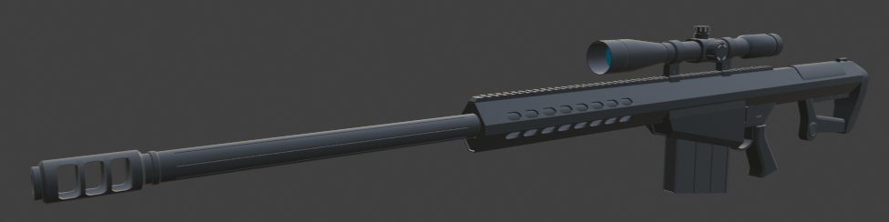 InusualPersonm's tweet photo. Barret M82
#RobloxDev #Blender #lowPoly https://t.co/sJ7si6ay6o