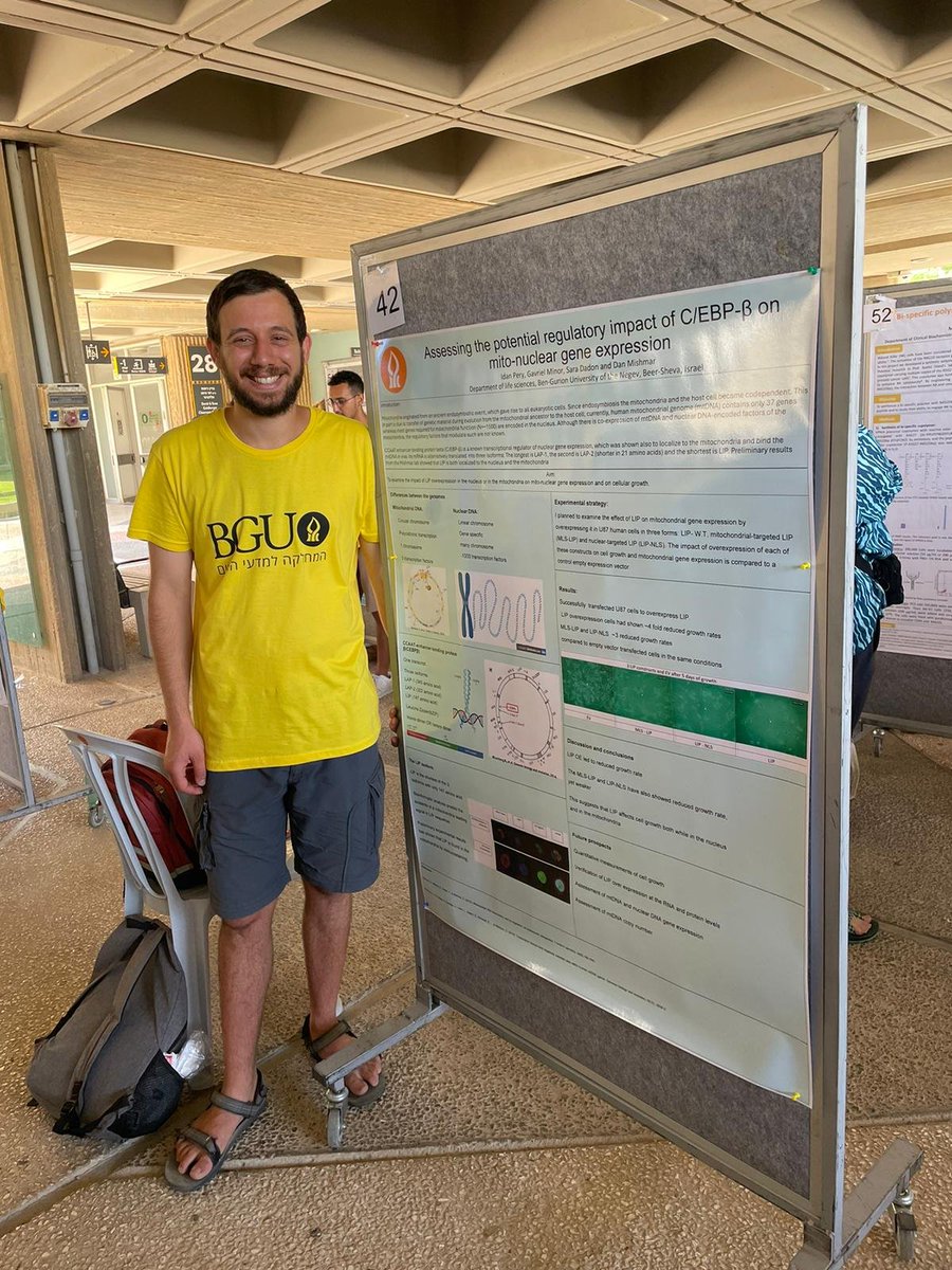 Danmishmar's tweet image. Proud of our undergrad Idan Perri presenting his work during the departmental day of @ls