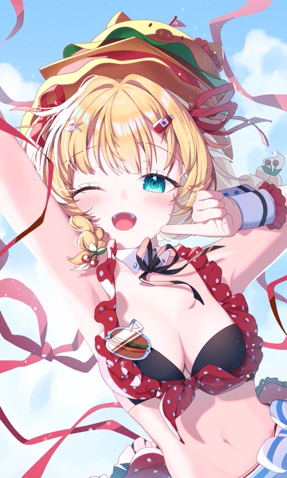 65日目新衣装可愛すぎ#はあとart#100日チャレンジ 
