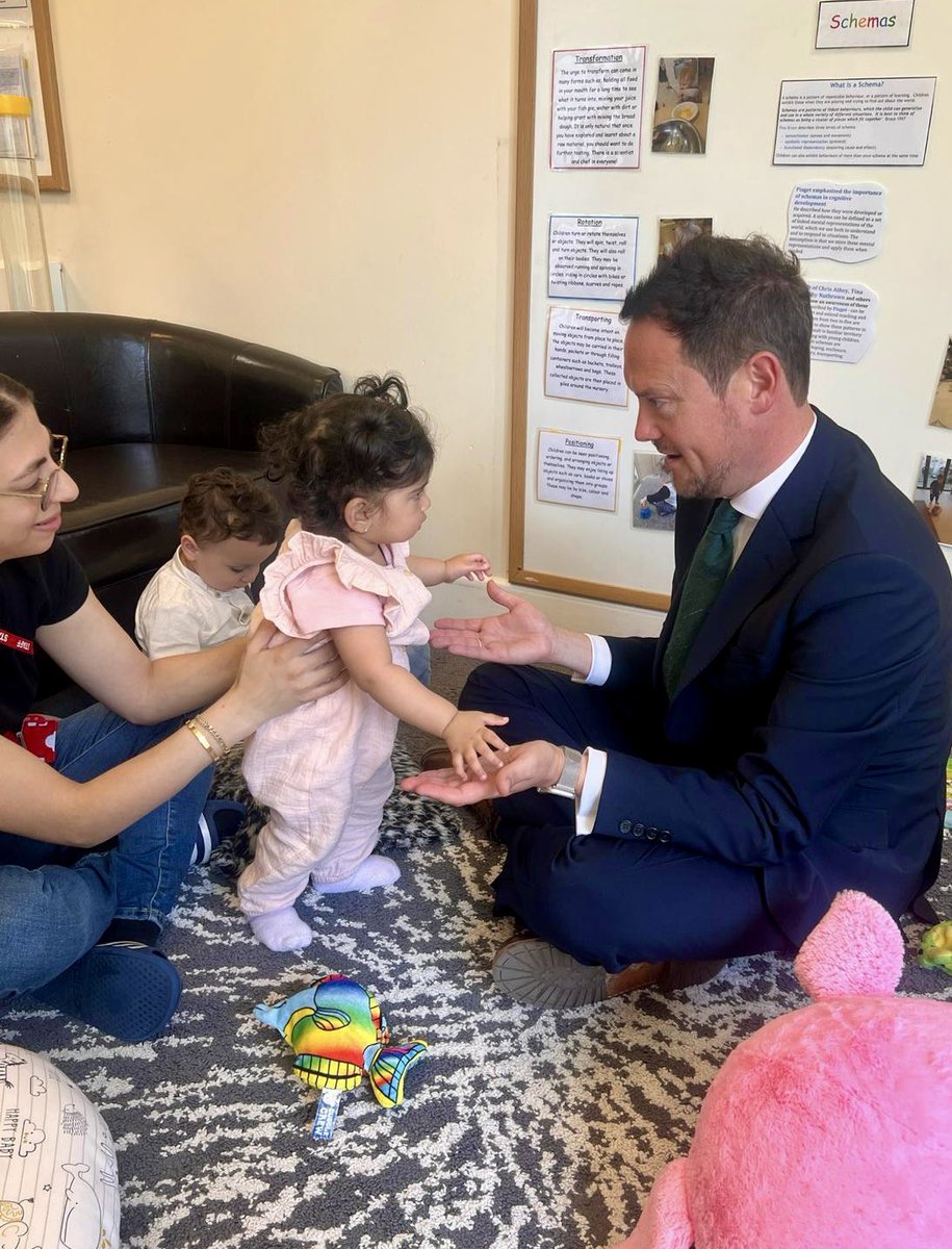 Huge thanks to the team at <a href="/LEYFonline/">LEYF Nurseries</a> Marsham Street for taking the time to speak with me today. Early years educators are at the heart of our vision for driving better opportunities for our children. Together, we can give every child the best start in life