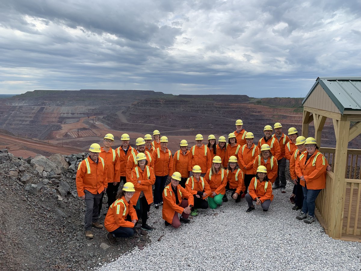 MichiganLEO's tweet photo. MiSTEM leaders recently traveled to the central UP region to visit the Cliffs Mine. Thanks to this valuable local resource, the group will use their newfound knowledge of the mining and steel industry to ensure students have the skills to fill high-demand STEM jobs of the future. https://t.co/Rrpj3qOfy5