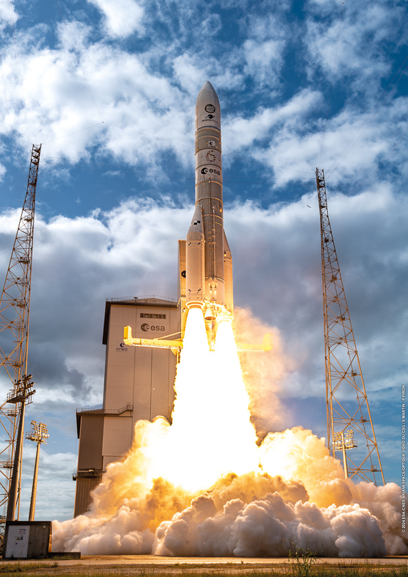 <a href="/CNES/">CNES</a> <a href="/esa/">European Space Agency</a> <a href="/EuropeSpacePort/">Centre spatial guyanais</a> <a href="/Arianespace/">Arianespace</a>