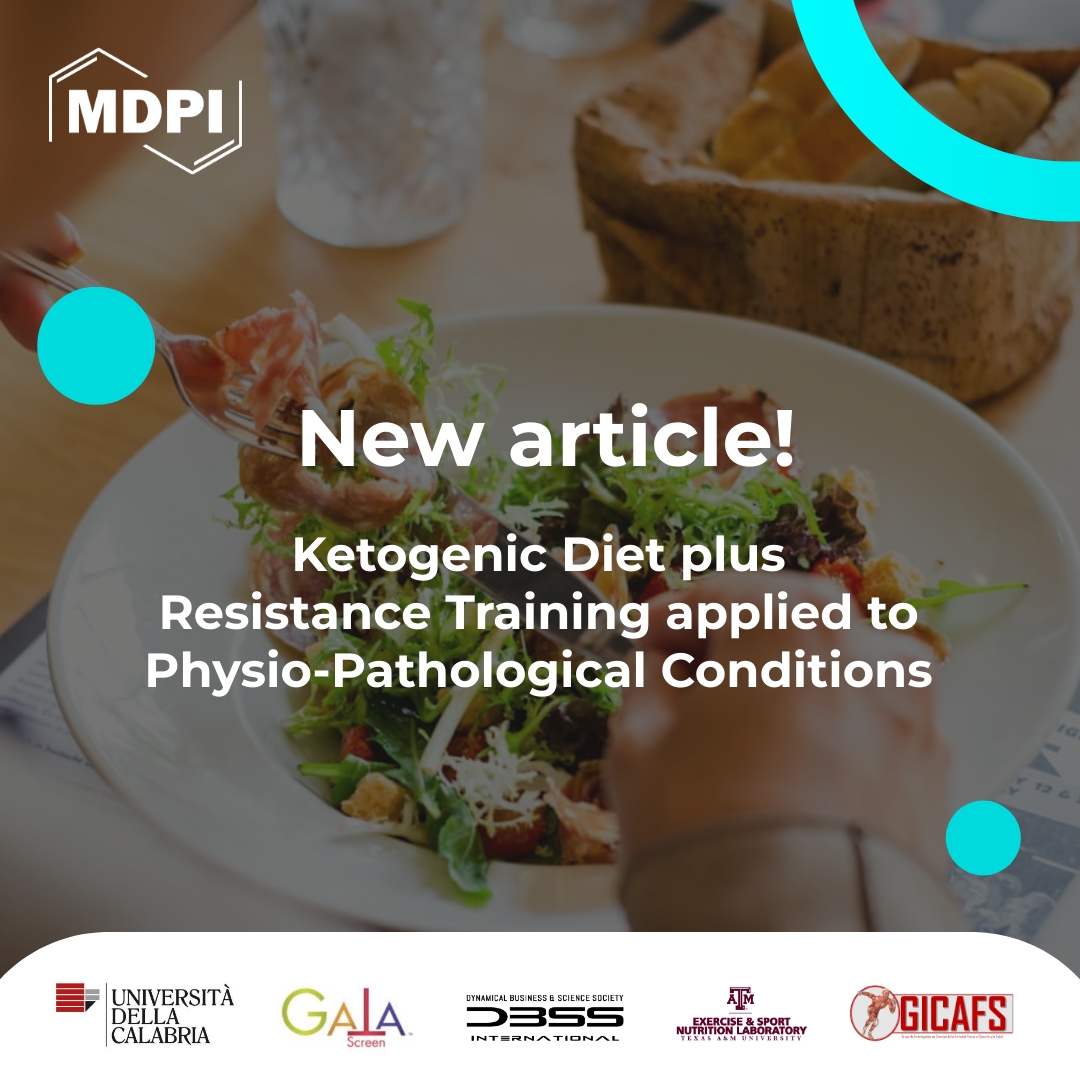 TeamDBSS's tweet photo. #ResearchDivision
Ketogenic Diet Plus Resistance Training Applied to Physio-Pathological Conditions: A Brief Review
📚
https://t.co/SBt7WEdkLZ
#TeamWork #EvolveWithScience #TeamDBSS #Article #paper #ketogenic #diet #muscle #hypertrophy #training #creatine @Creatine4Health https://t.co/Hv5pDEeSIj