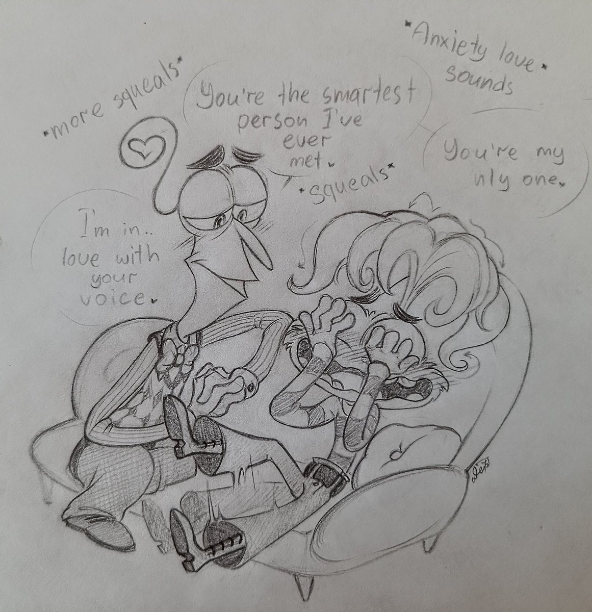 KatetheCat17's tweet photo. Her cuteness making him brave
#ANXIFEAR #insideout #Insideout2 #fear #anxiety https://t.co/svM5M5FrTi