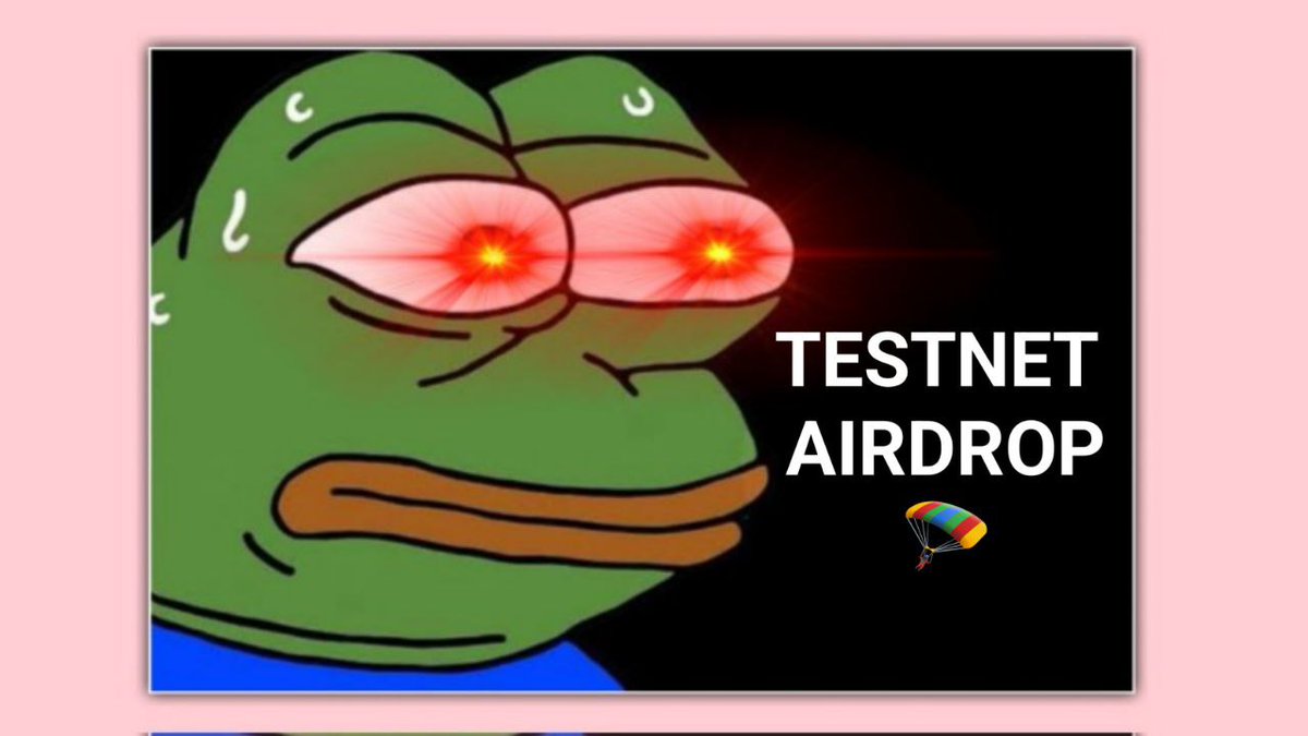 💎✨ TOP 7 ONGOING TESTNET AIRDROP - You Should Not Miss ‼️

• Cost : 0$ ( FREE )
• Airdrop : Confirmed🪂
• Can Cook 4-5 Figure Rewards 

Dive Into Detailed Thread 🧵🤝