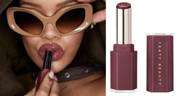 BeautyPackaging's tweet image. Rihanna debuts her latest Fenty Beauty lip color+care product—the Gloss Bomb Stix High-Shine Gloss Sticks. They come in 10 shades and have lip-loving ingredients for 8hrs of moisturization. 
➡️hubs.li/Q02F_vxs0
#beautynews #fentybeauty #colorcosmetics #ICYMI