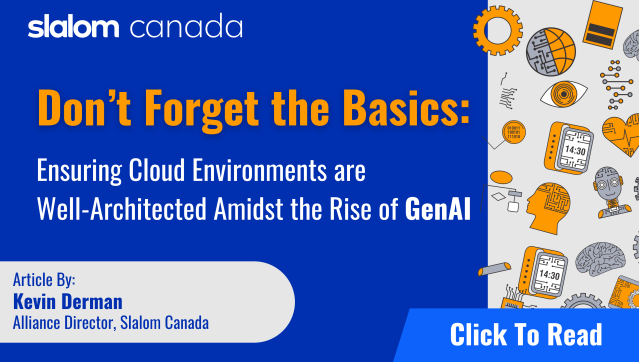 jamiros's tweet image. In this new article, we explore AWS’s Well Architected Framework.Read to discover how Slalom can help you take the first step with Cost Optimization. #SlalomCanada #AWSWellArchitected #Strategy #DigitalTransformation slalom.ws/4czFDTf