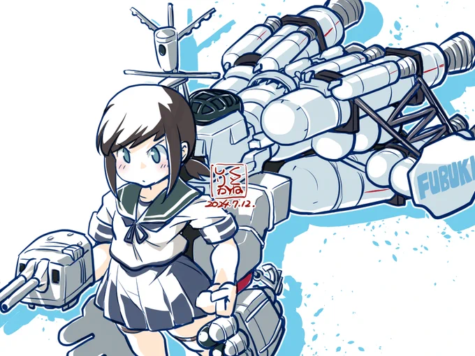 敵性艦隊の中枢に超高速で進入することで道中戦闘の損耗を最小限に抑え海域ボスに最大火力を発揮することを目的とした艦娘用追加装備 