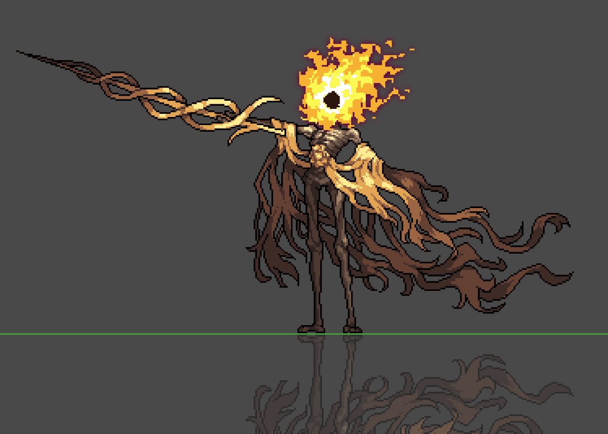 mojun394752's tweet photo. #ELDENRING #pixelart
Midra, Lord of Frenzied Flame https://t.co/74liXAFpxq