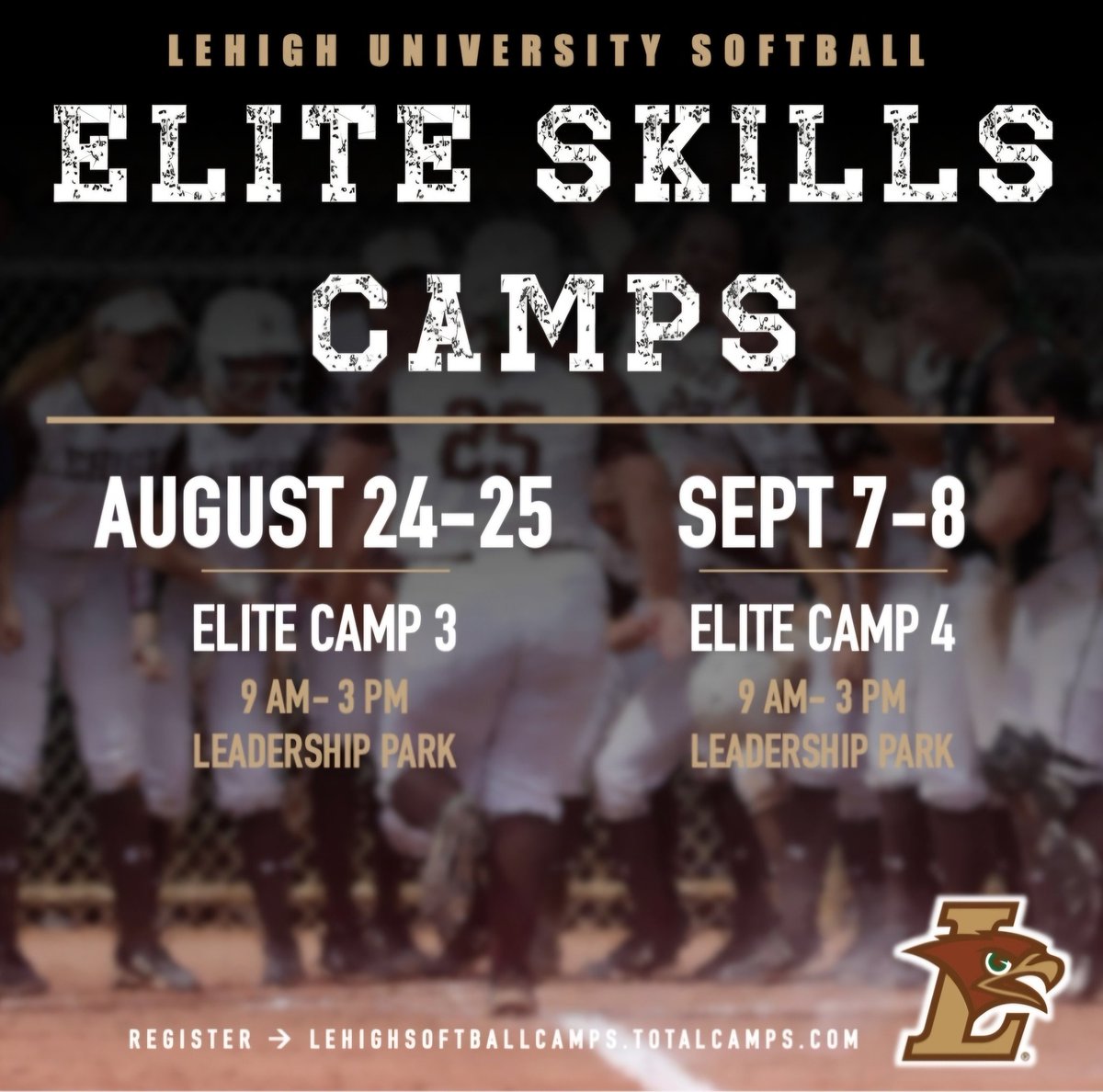 🚨Upcoming Elite Softball Camps🚨 Come and join our coaches and players on sharpening your softball skills! Register today to secure your spot: lehighsoftballcamps.totalcamps.com 🥎

#HawksFlyTogether #GoLehigh
