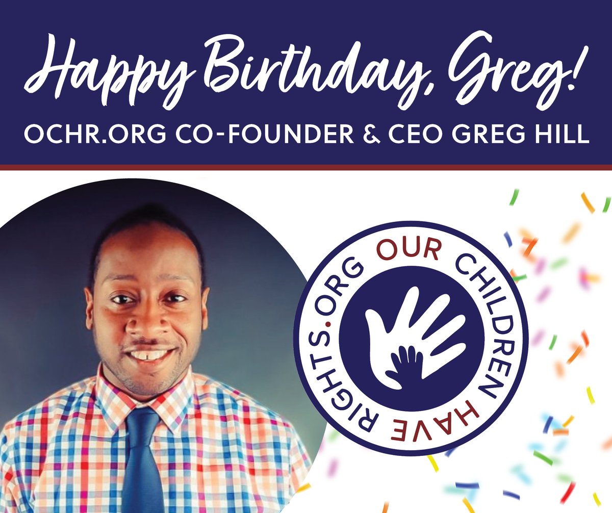 Happy Birthday to our Co-Founder &amp; CEO!  We are incredibly proud of your leadership &amp; dedication to helping parents with their #childcustody &amp; #coparenting processes, at no cost to the family.  

Learn more about our story &amp; mission here: ourchildrenhaverights.org/our-story