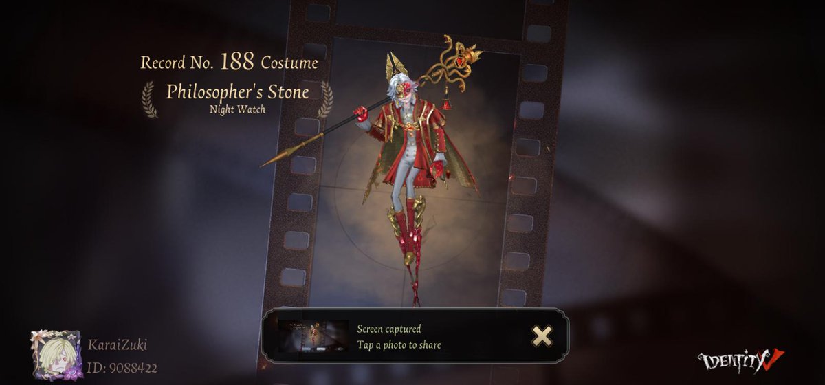 AinaShi1's tweet photo. I'm playing Identity V. Fancy a game? https://t.co/1o2VuoCT9u