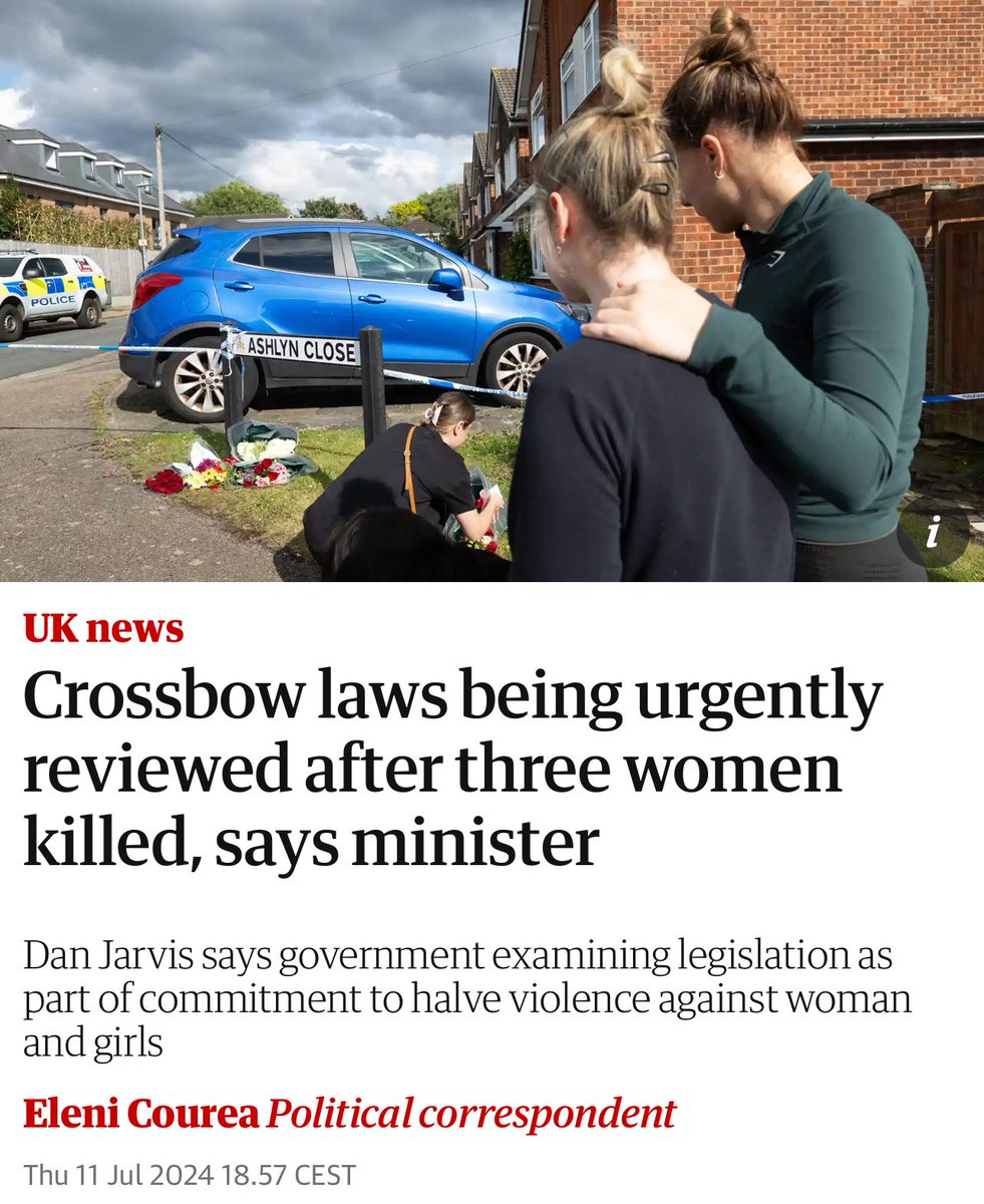 David_Challen's tweet photo. Violent men will find any weapon they can to exact the harm they wish to inflict on women, and whilst I support moves to restrict access to crossbows, the focus must be on the escalating acts of abuse preceding murder. Namely coercive control, for which there is a 3.6% charge rate for and 0.01% of offences recorded result in conviction!
➡️ https://t.co/ErigpEmoQR