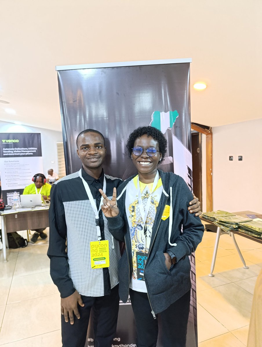 sophiairoegbu_'s tweet image. Fun moments at #PyConNG2024 

Met Christian and Victor! 🔥 Excited for Victor&apos;s talk tomorrow.