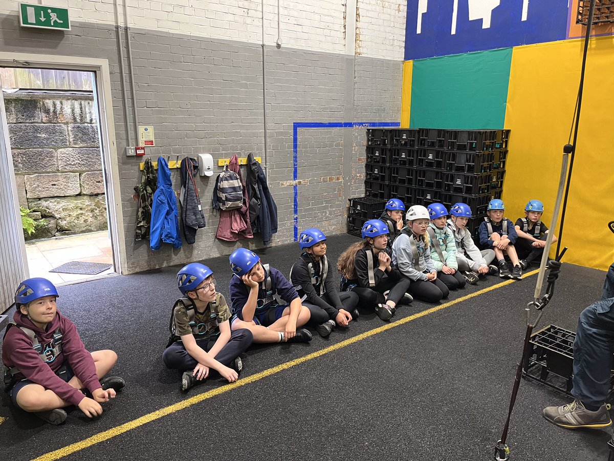 Mountain group <a href="/Hollymountbury/">Holly Mount RC Primary</a> then finished the afternoon on the challenging Crate challenge, amazing teamwork skills on show yet again, well done team keep it up #archerynext