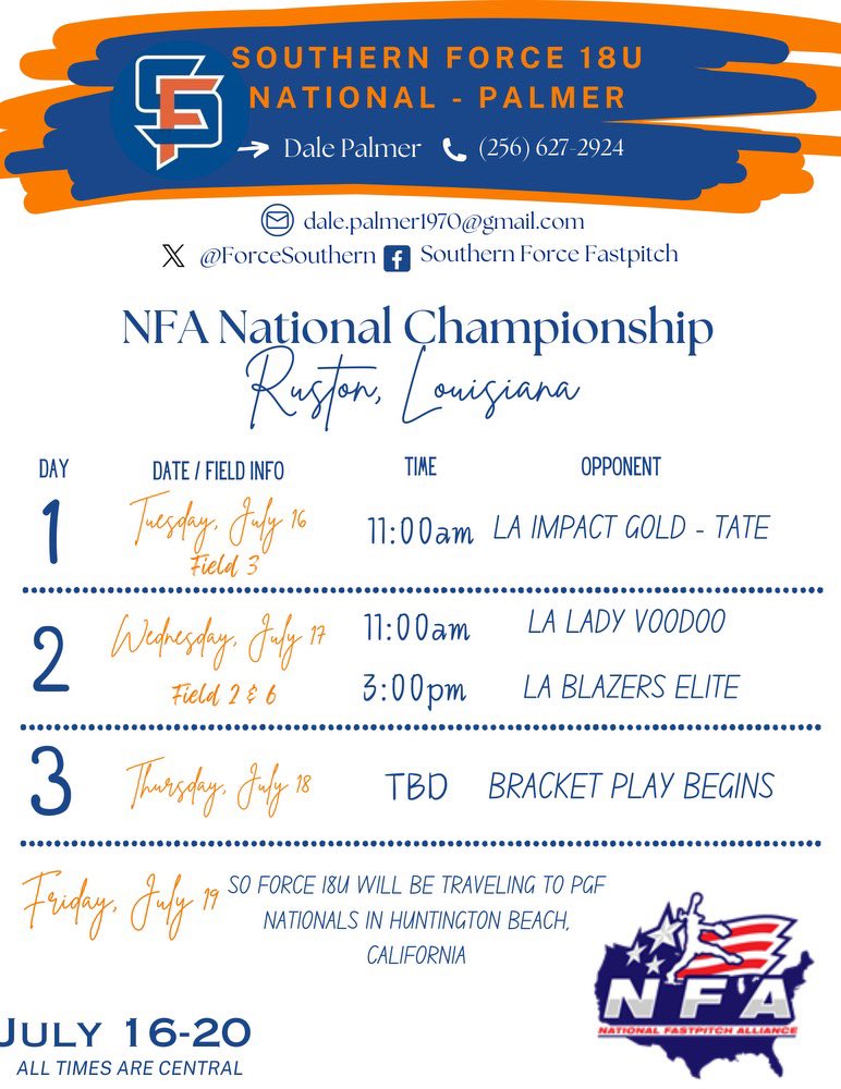 ‼️Up next on the summer schedule⤵️