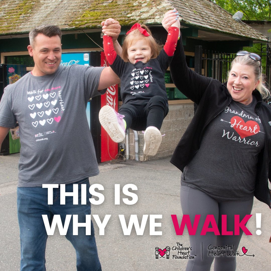 TheCHF's tweet photo. Because of research, more babies with #CHDs are living into adulthood. But to ensure they live long, healthy lives, we need YOU. Join us for the country's premier walk series dedicated to funding congenital heart defect research. https://t.co/BrQhFtv9sW https://t.co/hjc3B4rtnc